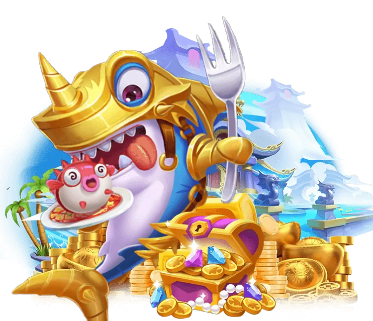 Hình ảnh game Hải Vương Đại Chiến với boss cá khổng lồ